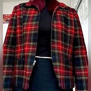 Vintage Jones New York Plaid Jacket
